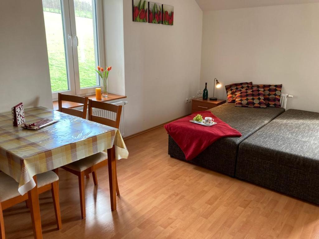 Апартаменти Horsky Apartman V Karlovicich Karlovice  Екстер'єр фото